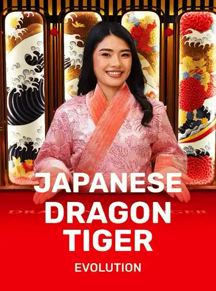 Japanese Dragon Tiger game tile